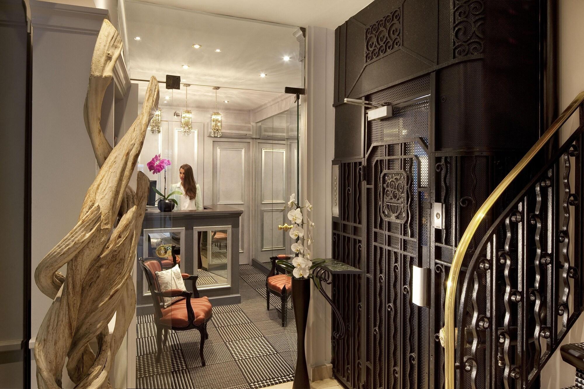 Hotel Riviera Elysees Paris Exterior foto